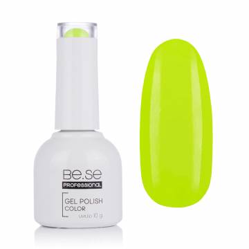 Гель-лак для ногтей Be.Se Professional Gel Polish Color Summer 39 Неон, лимонный, 10 г Гель-лак для ногтей Be.Se Professional Gel Polish Color Summer 39 Неон, лимонный, 10 г