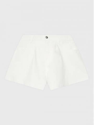 United Colors Of Benetton Шорти з тканини 4RISC9019 Білий Regular Fit United Colors Of Benetton Шорти з тканини 4RISC9019 Білий Regular Fit