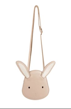 Детская кожаная сумочка Donsje Blinc Purse Pink Bunny