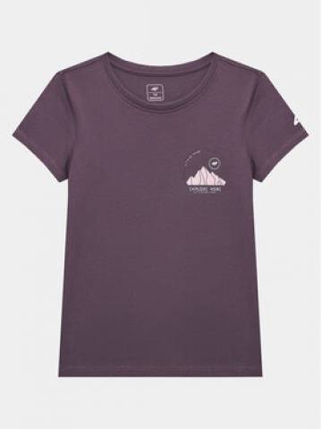 4F Футболка 4FJSS23TTSHF390 Фіолетовий Regular Fit 4F Футболка 4FJSS23TTSHF390 Фіолетовий Regular Fit