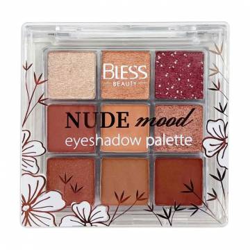Палетка теней для век Bless Beauty Nude Mood 02, 6.3 г Палетка теней для век Bless Beauty Nude Mood 02, 6.3 г
