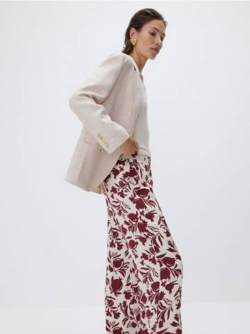 Reserved - LADIES` TROUSERS - різнобарвний - 145GN-MLC