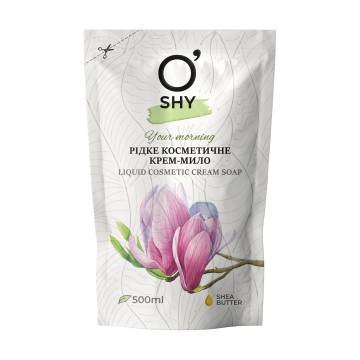 Жидкое косметическое крем-мыло Oshy Your Morning Liquid Cosmetic Cream Soap, 500 мл (дойпак) Жидкое косметическое крем-мыло Oshy Your Morning Liquid Cosmetic Cream Soap, 500 мл (дойпак)