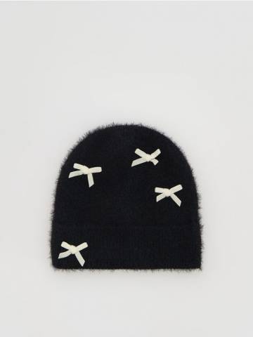 Reserved - GIRLS` CAP - чорний - 699GT-99X Reserved - GIRLS` CAP - чорний - 699GT-99X