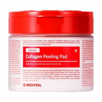 Пилинг-педы для лица Medi-Peel Lacto Collagen Peeling Pad с коллагеном и лактобактериями, 70 шт Пилинг-педы для лица Medi-Peel Lacto Collagen Peeling Pad с коллагеном и лактобактериями, 70 шт