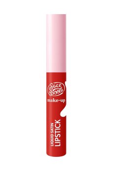 Уценка! Жидкая сатиновая помада для губ Face Boom Make-Up Liquid Satin Lipstick 04 Истинный красный, 8 мл