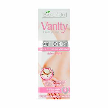 Набор для депиляции Bielenda Vanity Soft Expert (крем депиляции, 100 мл + компресс после депиляции, 2*5 г + шпатель) Набор для депиляции Bielenda Vanity Soft Expert (крем депиляции, 100 мл + компресс после депиляции, 2*5 г + шпатель)