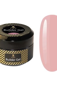 Строительный гель для ногтей F.O.X Builder Gel, Cover Pink, 15 мл