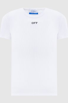 Белая футболка с логотипом OFF