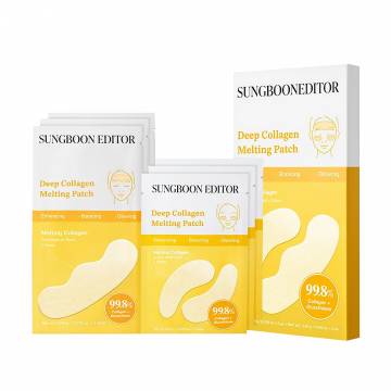 Набор патчей для лица Sungboon Editor Deep Collagen Melting Patch с коллагеном, 6 шт Набор патчей для лица Sungboon Editor Deep Collagen Melting Patch с коллагеном, 6 шт