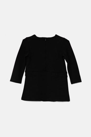 Детское платье Pinko Up цвет чёрный mini расклешённое F4PIBGDR198 Детское платье Pinko Up цвет чёрный mini расклешённое F4PIBGDR198
