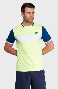 Мужская салатовая футболка TOP TEN II TEE BCK PL Салатовый XL Lotto 212820/1D2