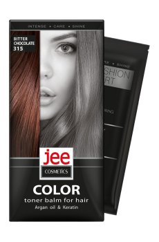 Тонирующий бальзам для волос Jee Cosmetics Color Toner Balm 315 Bitter Chocolate, 30 мл