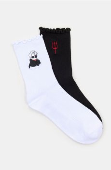 Шкарпетки, 2 пари Devil Wears PRADA - різнобарвний