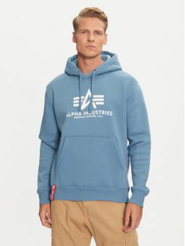 Alpha Industries Світшот 178312 Голубий Regular Fit Alpha Industries Світшот 178312 Голубий Regular Fit
