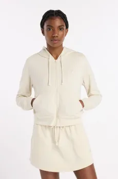 Женское бежевое худи Coastal Full Zip Бежевый XL New Balance WJ53508LIN