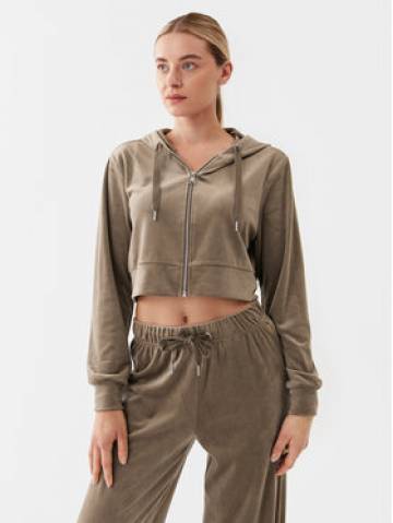ONLY Світшот 15302591 Бежевий Cropped Fit ONLY Світшот 15302591 Бежевий Cropped Fit