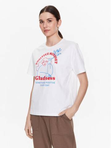 Outhorn Футболка TTSHF415 Білий Regular Fit Outhorn Футболка TTSHF415 Білий Regular Fit