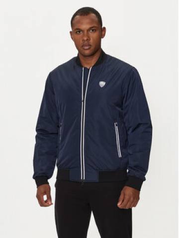 EA7 Emporio Armani Куртка бомбер 8NPB12 PN7LZ 1562 Cиній Regular Fit EA7 Emporio Armani Куртка бомбер 8NPB12 PN7LZ 1562 Cиній Regular Fit