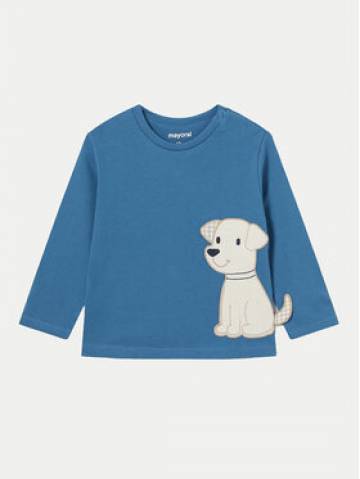 Mayoral Блузка 2043 Голубий Regular Fit Mayoral Блузка 2043 Голубий Regular Fit