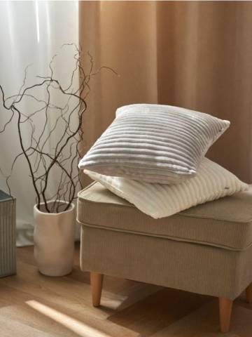 Декоративна наволочка - сірий