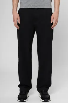 Мужские черные брюки Черный 34 BOSS 50545304;001