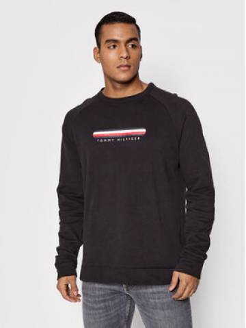 Tommy Hilfiger Світшот Track UM0UM02363 Чорний Regular Fit Tommy Hilfiger Світшот Track UM0UM02363 Чорний Regular Fit