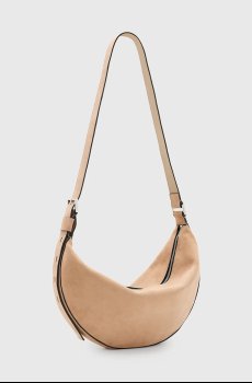 Замшевая сумочка AllSaints HALFMOON