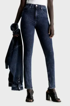 Женские темно-синие джинсы HIGH RISE SKINNY Синий 26-32 Calvin Klein Jeans J20J222136