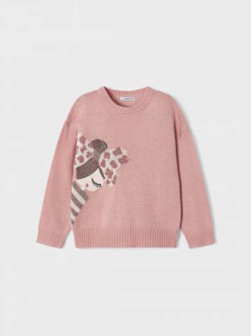 Mayoral Светр 4.303 Рожевий Regular Fit Mayoral Светр 4.303 Рожевий Regular Fit