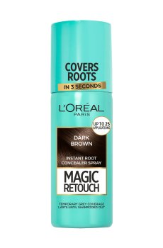 Тонирующий спрей для волос LOreal Paris Magic Retouch Темно-каштановый, 75 мл