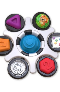 Детская развивающая игрушка Baby Einstein Curiosity Clutch, 9*9*9 см, от 3 месяцев (12491)