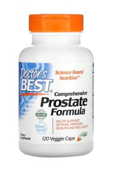 Поддержка простаты Doctors Best Comprehensive Prostate Formula, 120 веганских капсул