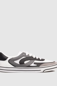 Белые комбинированные кеды Sailing с тиснением логотипа