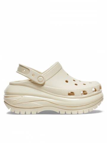 Crocs Шльопанці Mega Crush Clog 207988 Бежевий Crocs Шльопанці Mega Crush Clog 207988 Бежевий