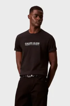 Мужская черная футболка GRAP Черный S Calvin Klein LV04RE820G