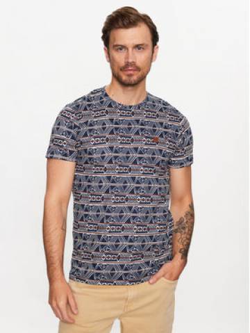 INDICODE Футболка Keld 40-960 Cиній Regular Fit INDICODE Футболка Keld 40-960 Cиній Regular Fit