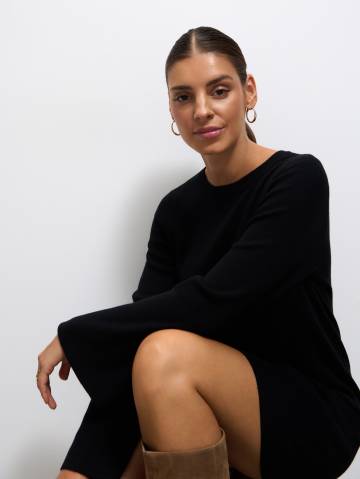 Mohito - Сукня міні трапеція - чорний - S