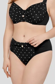 Женские черные трусики от купальника Черный 42 MARC&ANDRE L2026-ZP-HRS