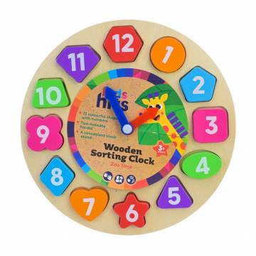 Игрушка деревянная Kids Hits Часы-сортер, от 3 лет, 21*21*1.25 см (KH20/036) Игрушка деревянная Kids Hits Часы-сортер, от 3 лет, 21*21*1.25 см (KH20/036)