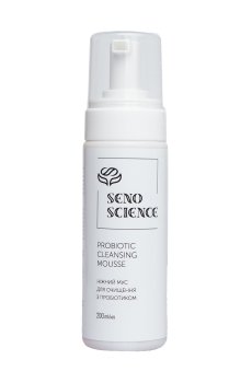 Нежный мусс для очищения лица Senoscience Probiotic Cleansing Mousse с пробиотиком, 200 мл