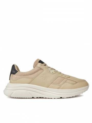 Tommy Hilfiger Снікерcи Modern Runner Premium Lth FM0FM04879 Бежевий Tommy Hilfiger Снікерcи Modern Runner Premium Lth FM0FM04879 Бежевий