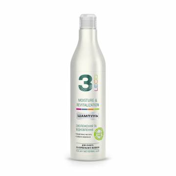Шампунь Leco Moisture & Revitalization Shampoo Увлажнение и восстановление, для сухих и нормальных волос, 500 мл