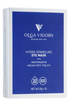 Увлажняющая маска-патч для кожи вокруг глаз Vigor Hydra Sparkling Eye Mask, 6 г