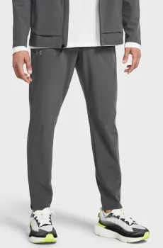 Мужские темно-серые спортивные брюки UA STORM RUN PANT Серый XXL Under Armour 1376800-025
