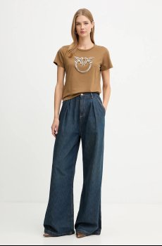Хлопковая футболка Pinko