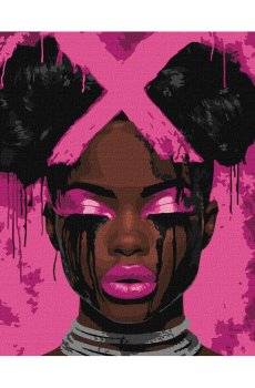 Картина по номерам Ideyka Слезы неона, 40*40 см (KHO8615)