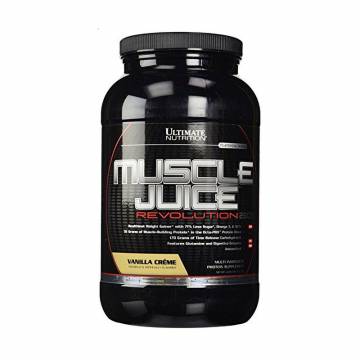 Гейнер Ultimate Nutrition Muscle Juice Revolution 2600 Ванильный крем, в порошке, 2.12 кг Гейнер Ultimate Nutrition Muscle Juice Revolution 2600 Ванильный крем, в порошке, 2.12 кг