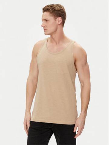 Jack&Jones Майка Tampa Slub 12252180 Бежевий Standard Fit Jack&Jones Майка Tampa Slub 12252180 Бежевий Standard Fit