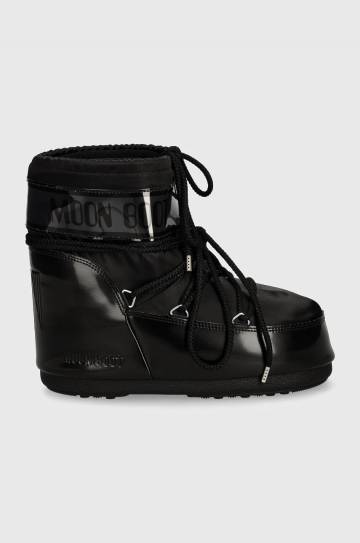 Зимние сапоги Moon Boot MB ICON LOW GLANCE цвет чёрный 80D1409350 N001 Зимние сапоги Moon Boot MB ICON LOW GLANCE цвет чёрный 80D1409350 N001